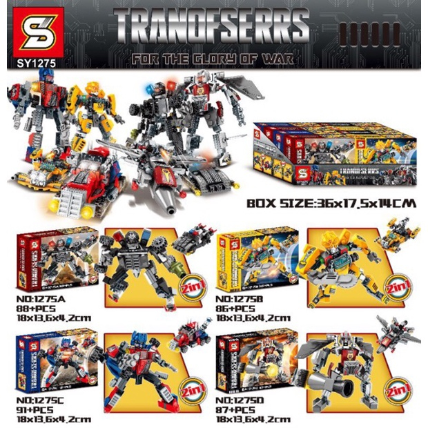 Sale 70% - Mainan Anak Bricks Sy 1275 Superhero