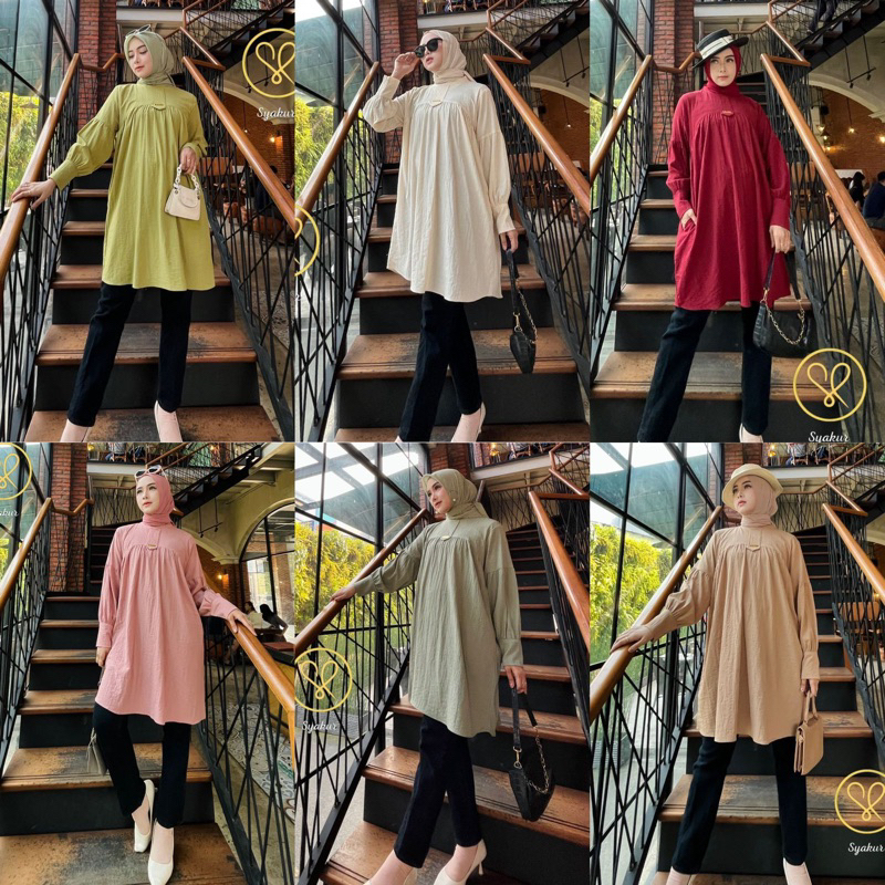 Natasha Blouse by SYAKUR COLLECTION