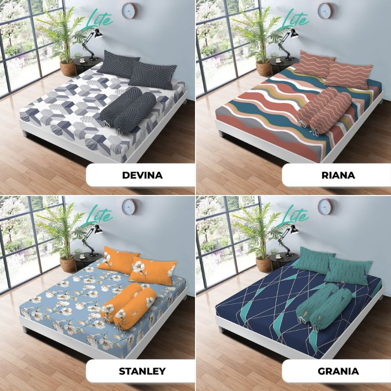 RC Kintakun Lite Sprei Ukuran 180x200/160x200 Laila Ami Nazra Kejora Olin Keisya Aydan