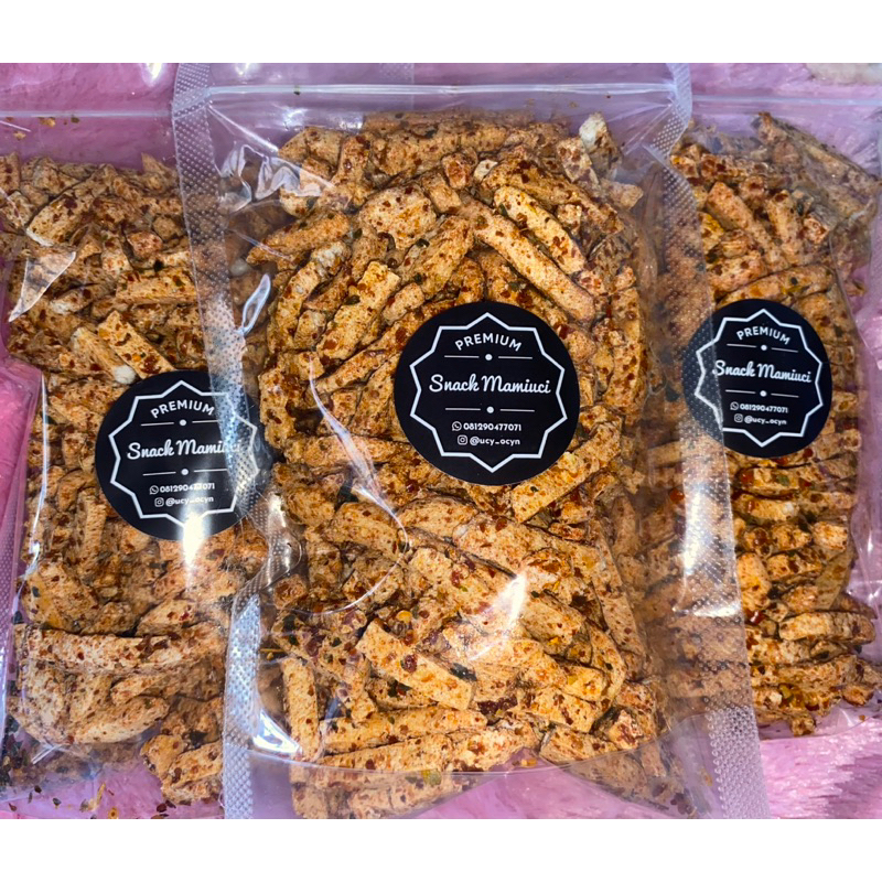 

Basreng pedas daun jeruk