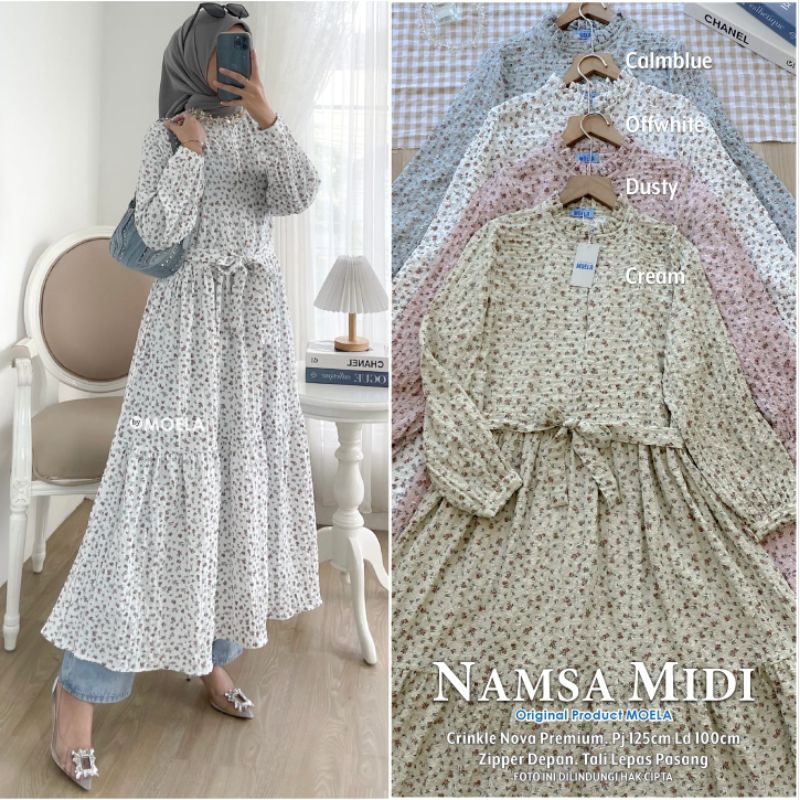 Gamis Midi Dress Busui Motif Kombinasi Original Moela &quot;Part 1&quot; [Filma Cansa Geyas Diara Miela Ruisa Ormia Evona Nutena Arica Marfa Alima Elois Vilio Firsa Savin Diona Leina Giomi Elosi Feibi Armia Suila Pifam Aresa Wiona Slevi Brina Nivna Pirva Cioca]