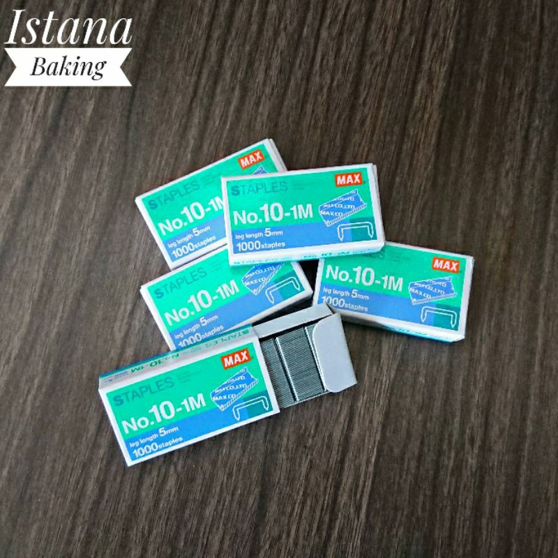 Istana Baking Isi Staples Refill Stapler Max No. 10