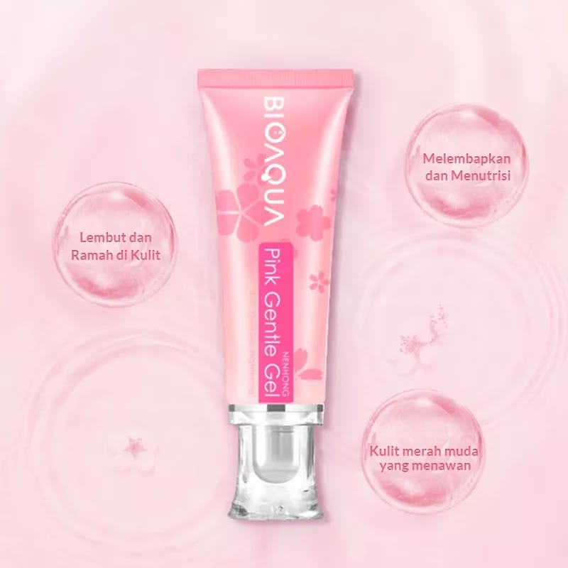 BIOAQUA NENHONG Pink Gentle Gel Soft.Moisture.Brightening 30gr