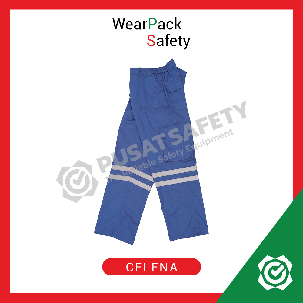 Wearpack Safety Setelan Baju Celana Kerja Proyek Kombinasi iMj