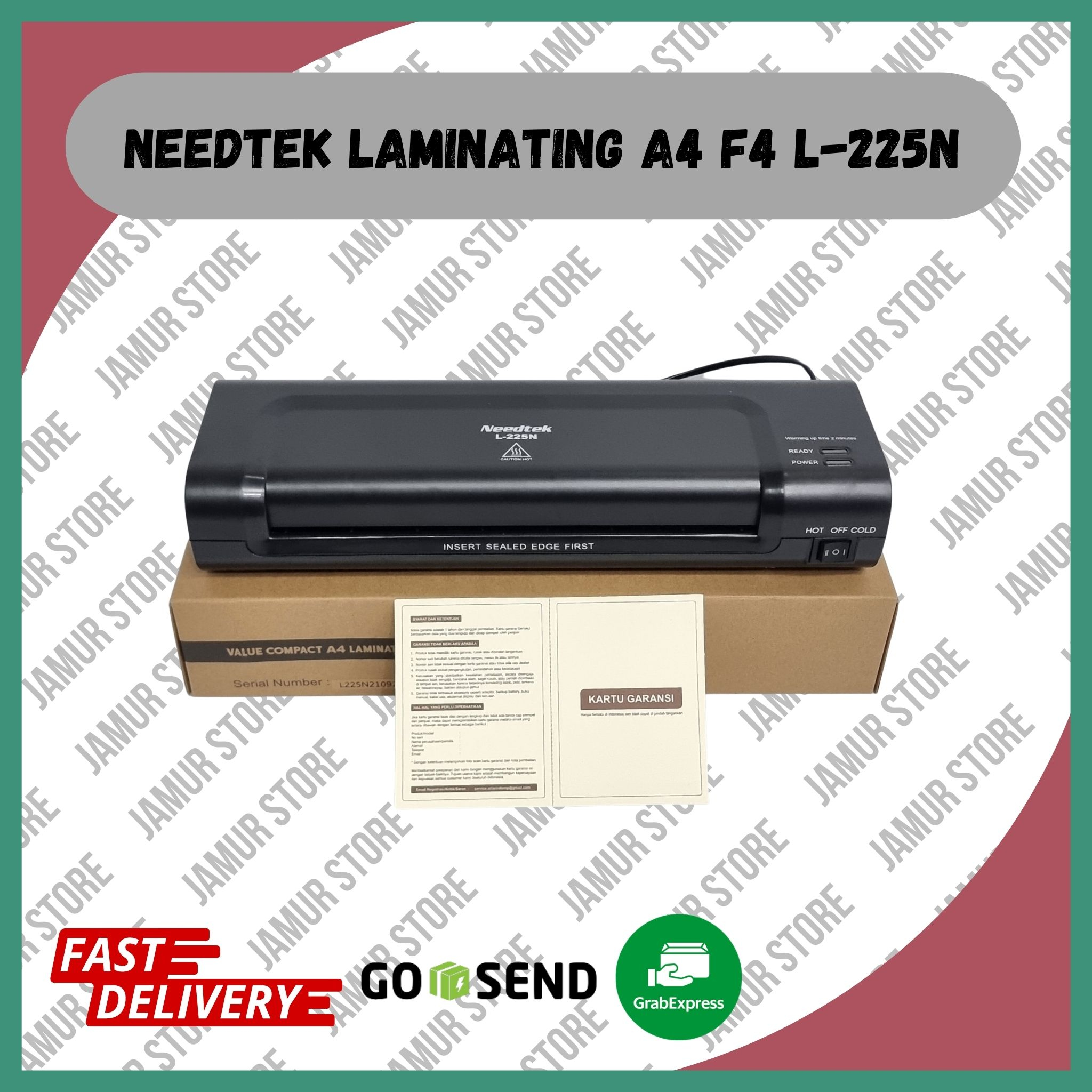 

Mesin Laminating Needtek ND2100P Ukuran A4