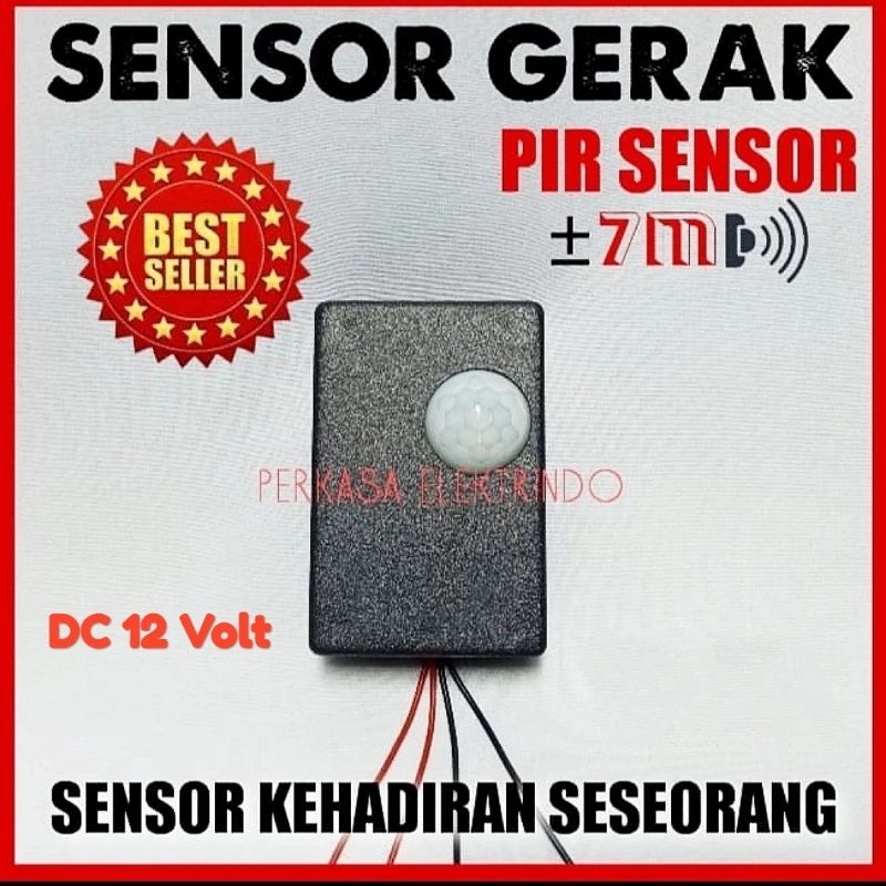 Saklar Sensor Gerak Otomatis DC 12 V