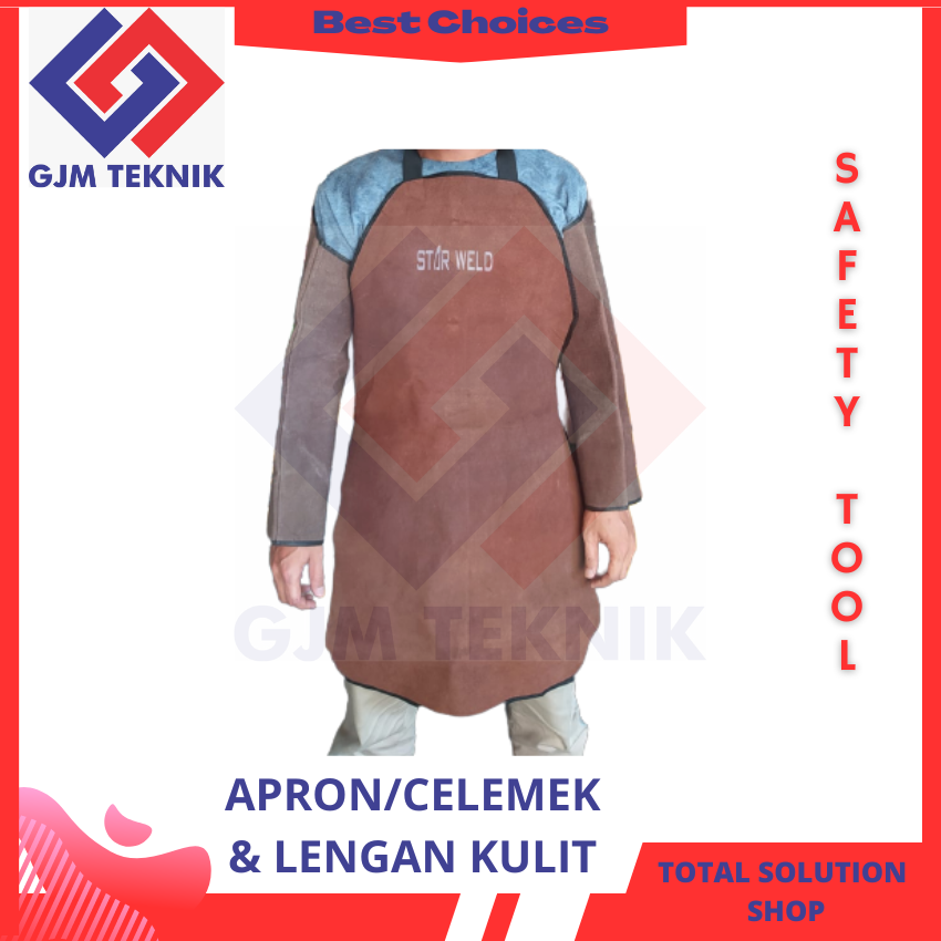 star welder apron las kulit safety celemek kulit apron welder