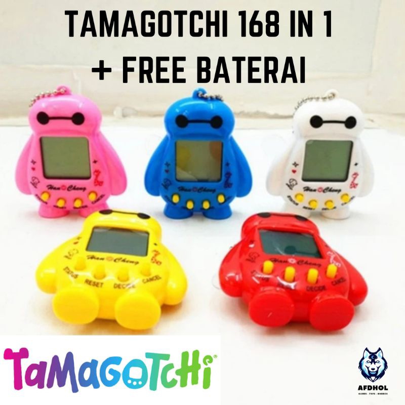 TAMAGOTCHI TAMAGOCHI TAMAGOCI 168 IN 1 VIRTUAL PET ROBOT GAME MAINAN ANAK GAME RETRO MAINAN EDUKASI ANAK TAMAGOCHI ROBOT BAYMAX MAINAN ANAK MURAH MERIAH NOSTALGIA NOSTALGIC HEWAN EDUKASI VIRTUAL PET MAINAN UNTUK ANAK KECIL HEWAN PELIHARAAN VIRTUAL PET