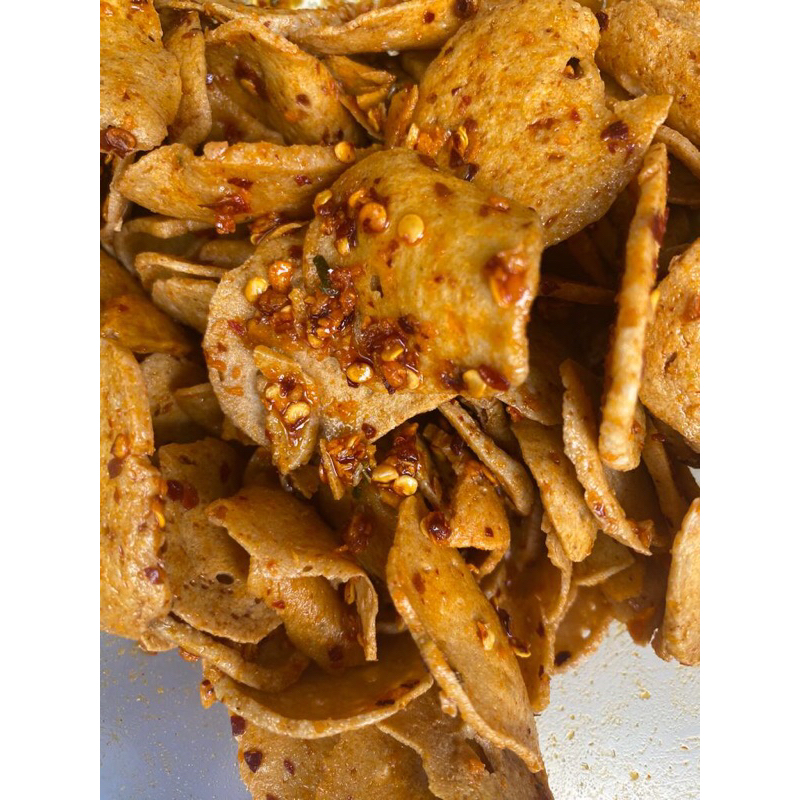 

Basreng sapi pedas daun jeruk 1kg