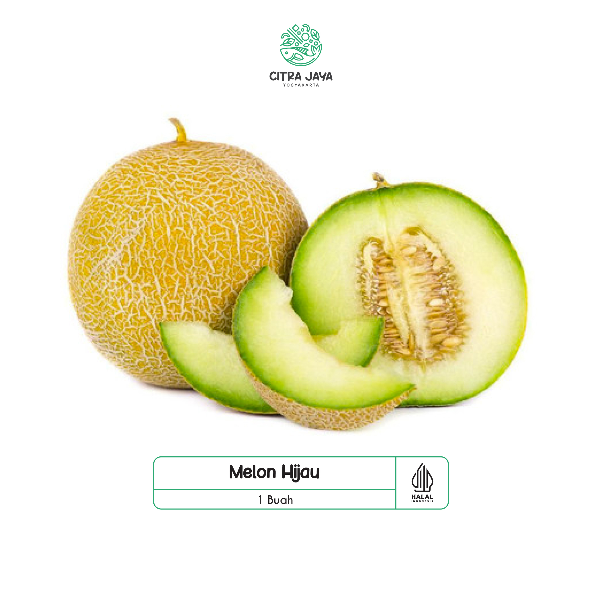 

Melon Hijau 1 Buah - Citra Jaya Yogyakarta