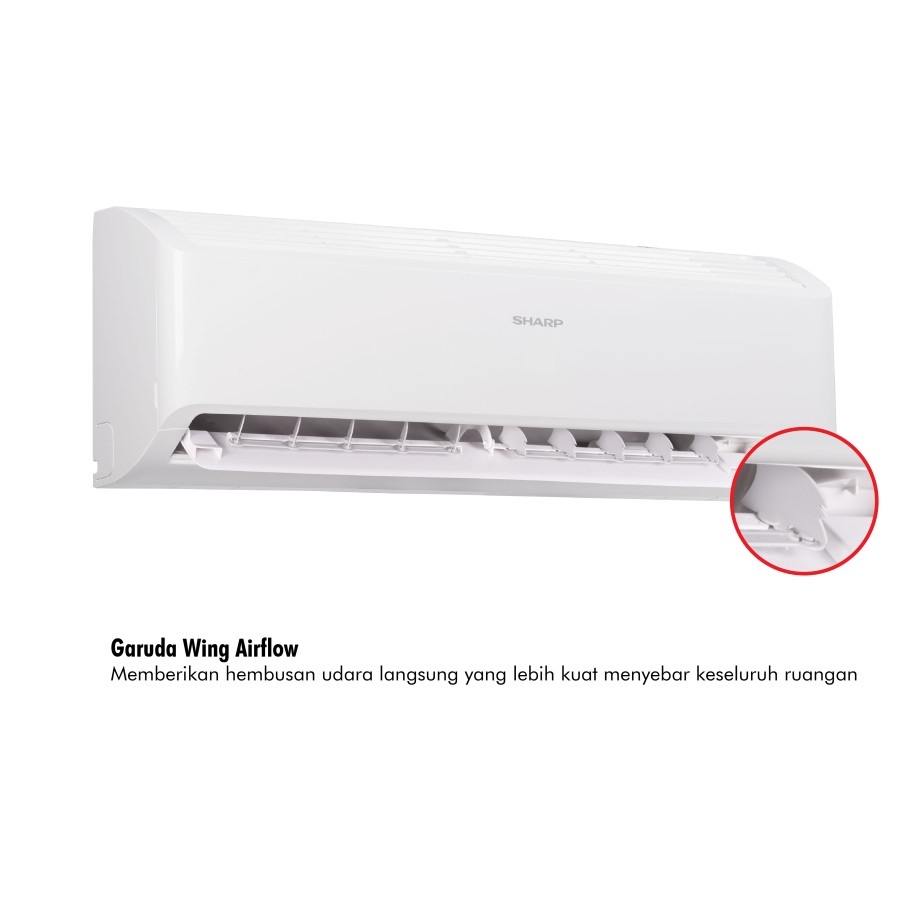 SHARP AH-A9BEY / AHA9BEY AC 1PK Air Conditioner 765 Watt