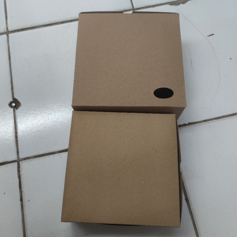 kotak Coklat Segi Makan Kraft