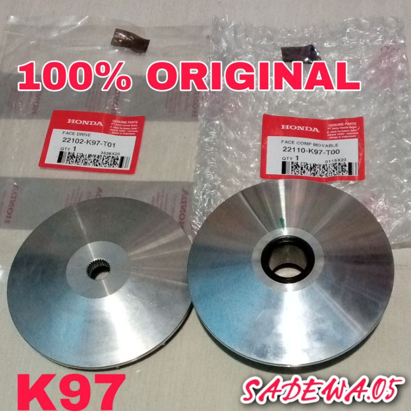 PULLY DEPAN PCX150 RUMAH LOLER SET KIPAS RUMAH LOLER K97 PCX 150 ADV150 ORIGINAL AHM