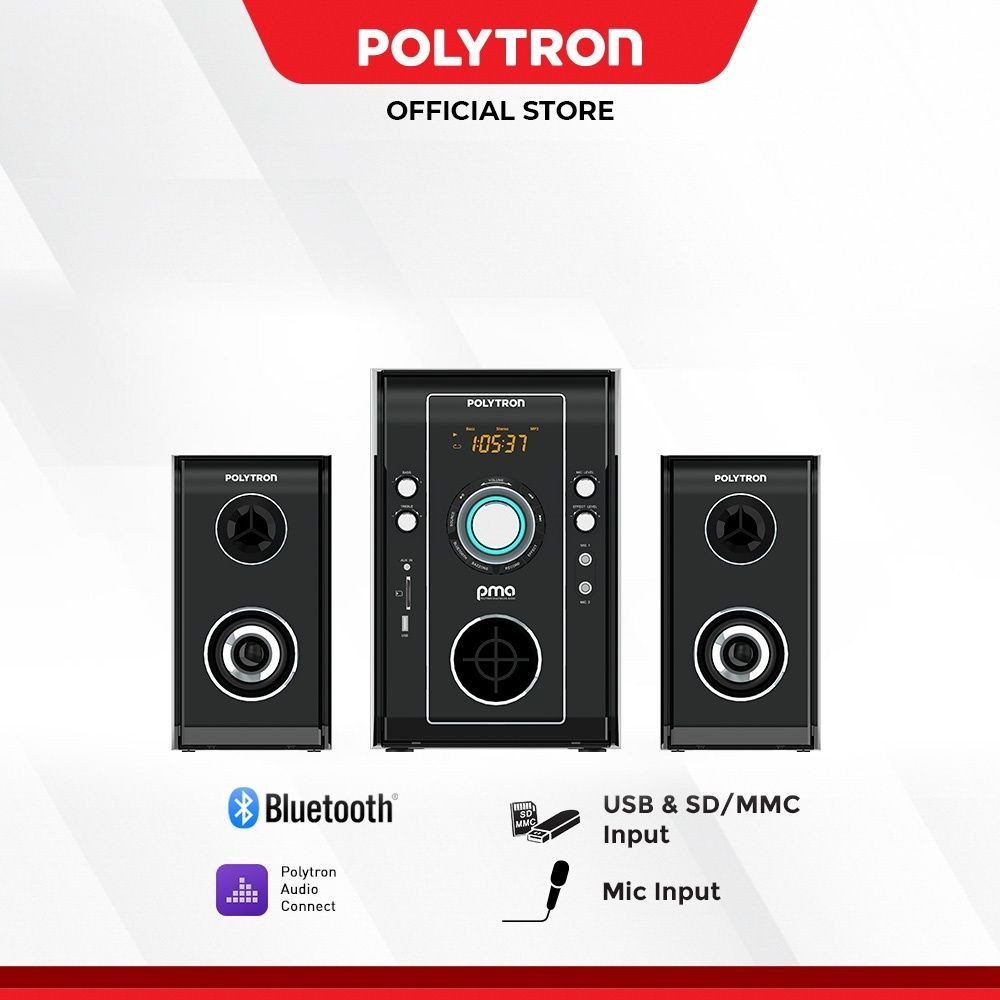 Speaker Polytron Multimedia Bluetooth PMA 9523 B