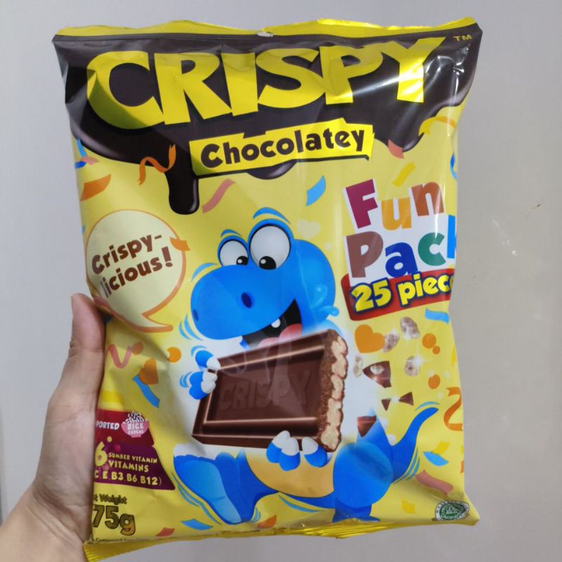 

Coklat CRISPY isi 25 pcs
