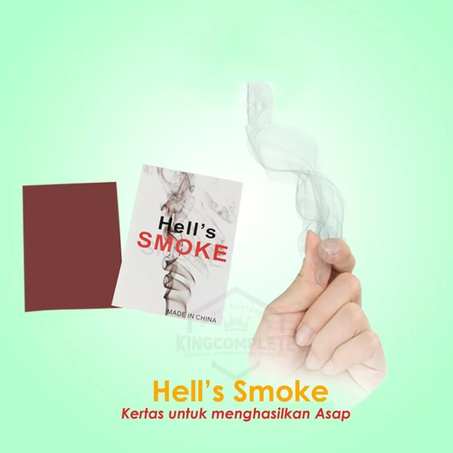 MOMBABY1 Perlengkapan mainan sulap anak memunculkan asap / hell smoke magic