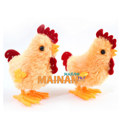Mainan Anak Ayam Berjalan / Mainan Ayam Warna Warni / Mainan Ayam Kecil Putar / Mainan Edukasi Hewan
