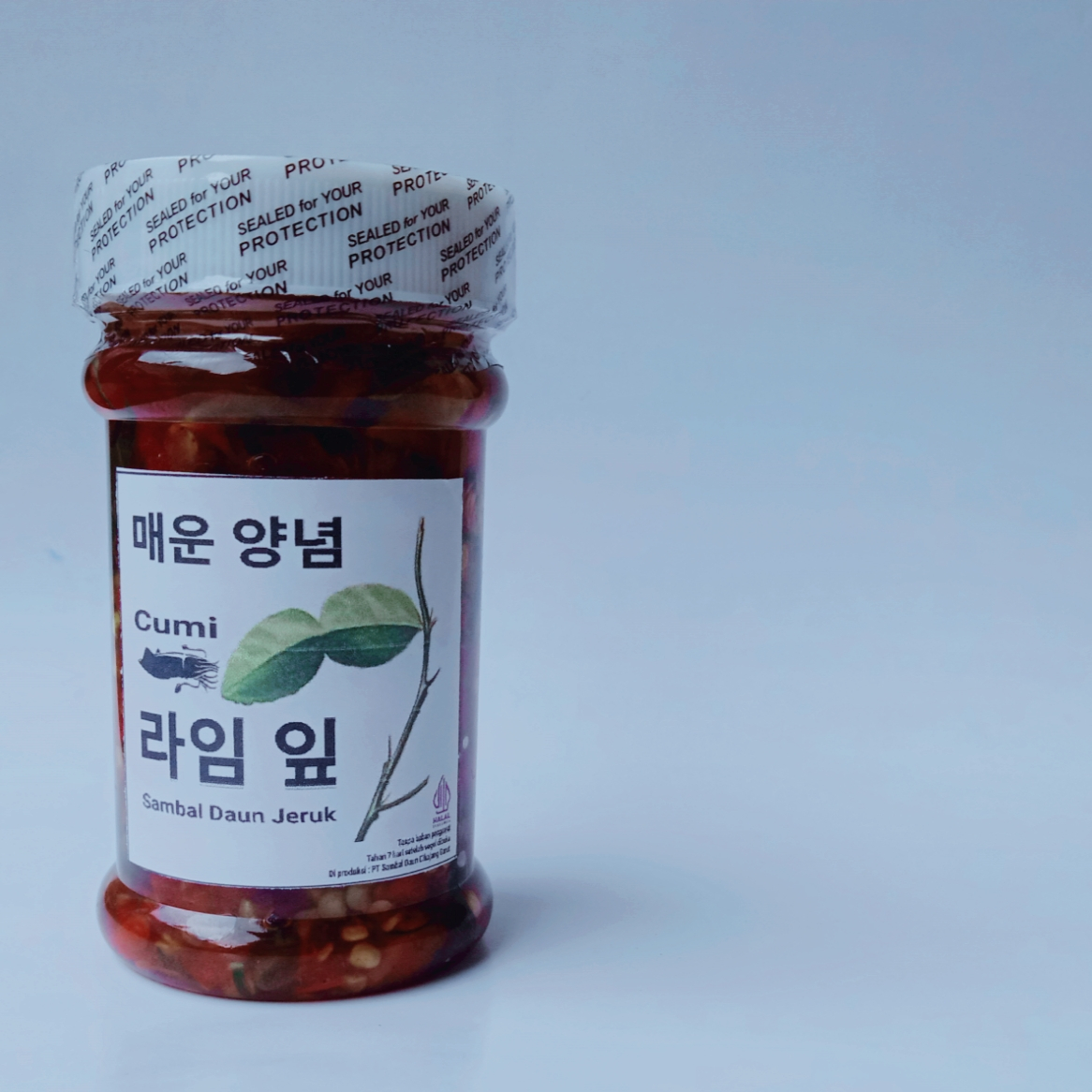 Sambal Instan Daun Jeruk Rasa Cumi dan Ikan tongkol