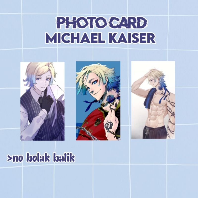 PHOTO CARD / MICHAEL KAISER > BLUE LOCK