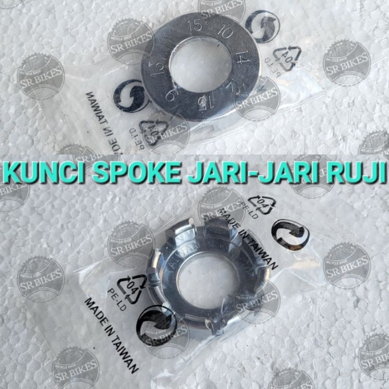 Kunci Jari Jari Spoke Ruji Nepel Nipple Sepeda &amp; Motor