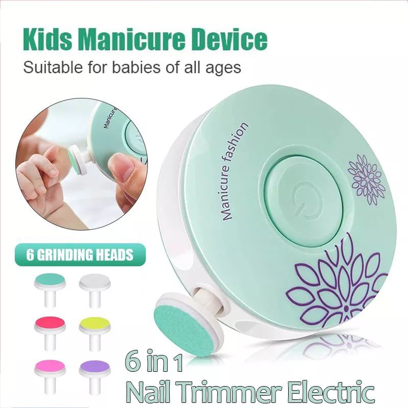 GUNTING KUKU BAYI ELECTRIC | BABY SET NAIL TRIMMER ELECTRIC | ALAT POTONG KUKU