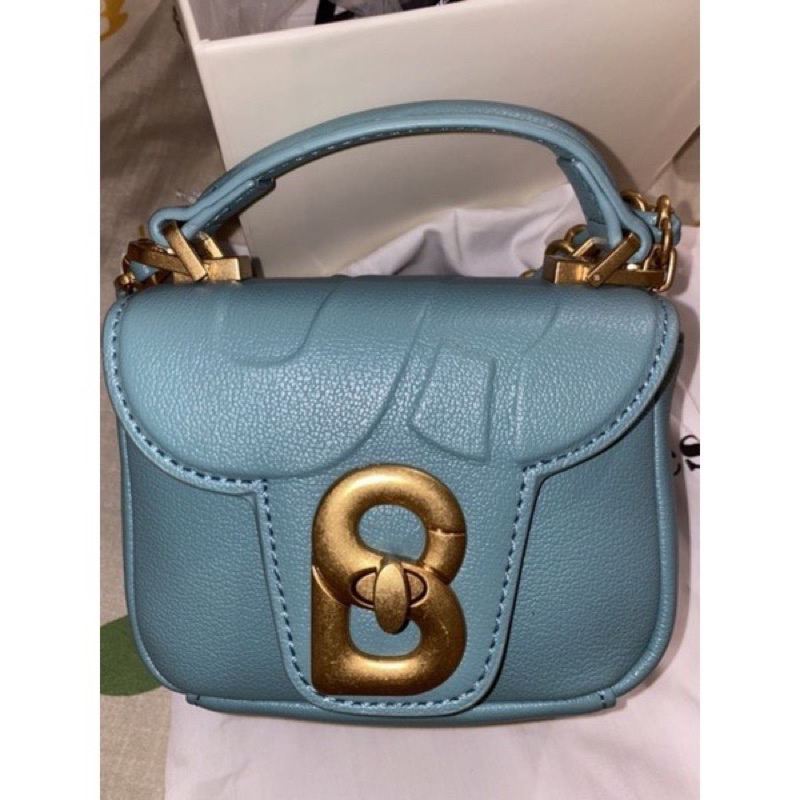 Buttonscarves Alma Flap Bag Micro - Turquise