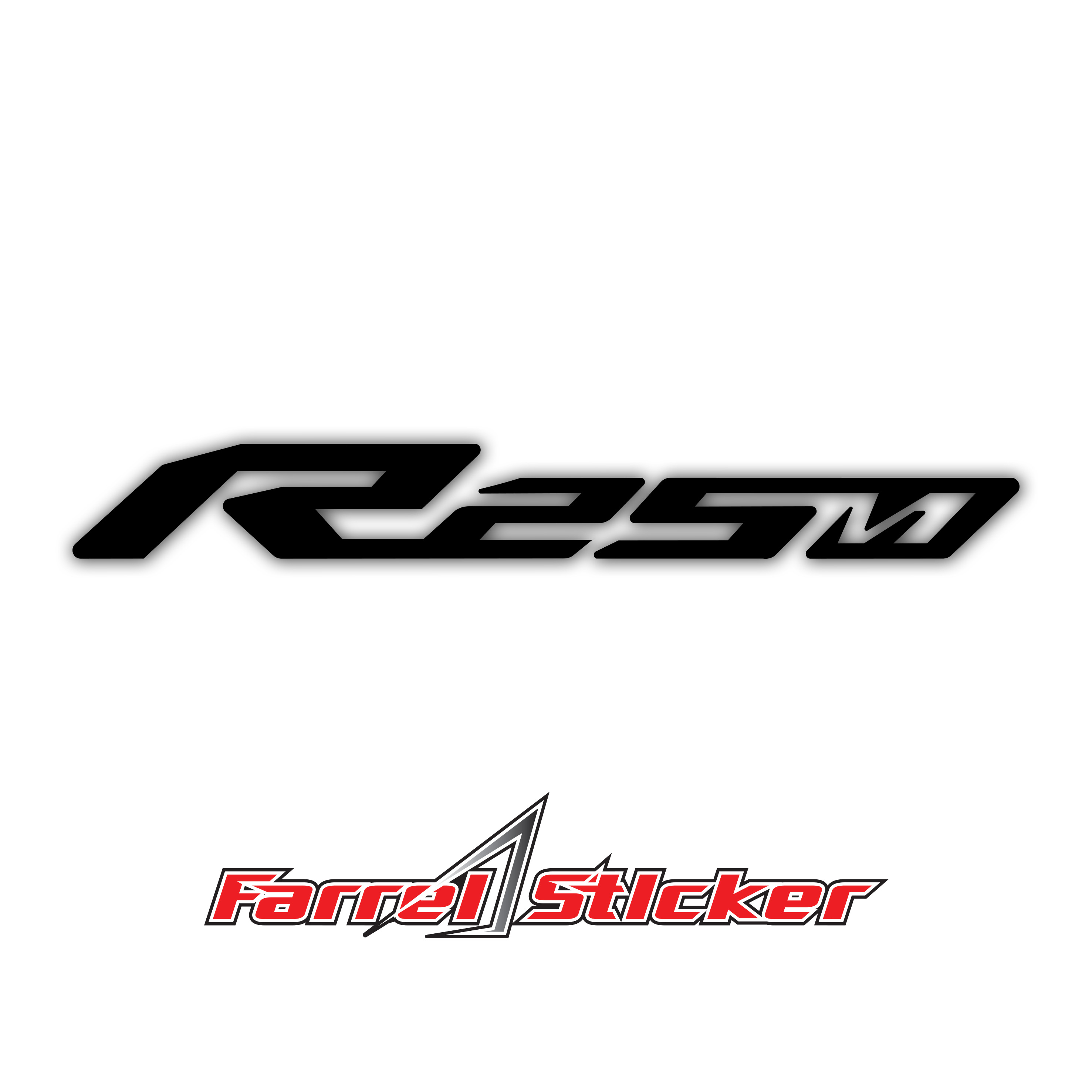 Stiker R25M Sticker YAMAHA R25 R 25