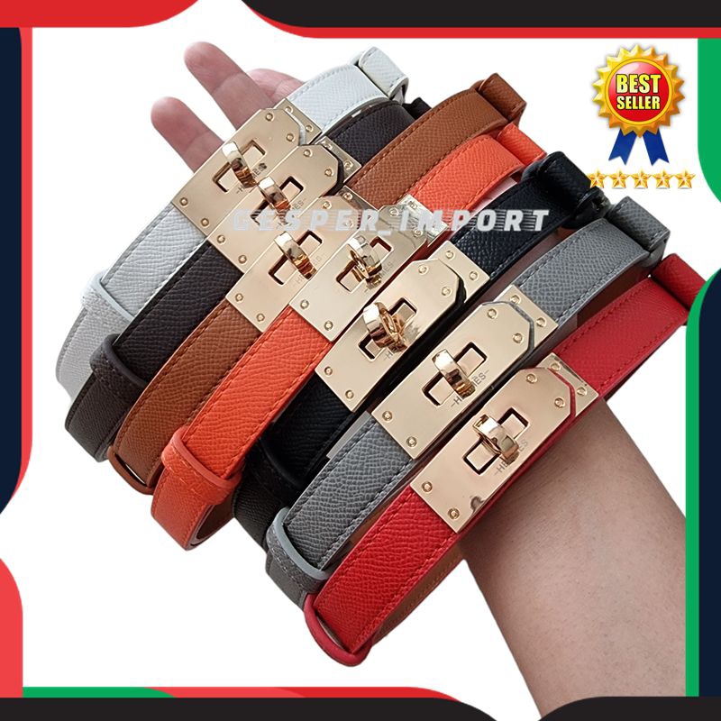 IKAT PINGGANG WANITA KELLY BELT BANGKOK + BOX
