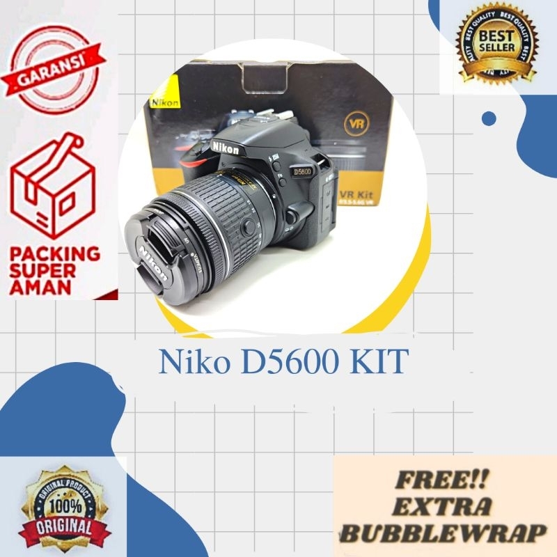 NIKON D5600 KIT FULSET MURAH