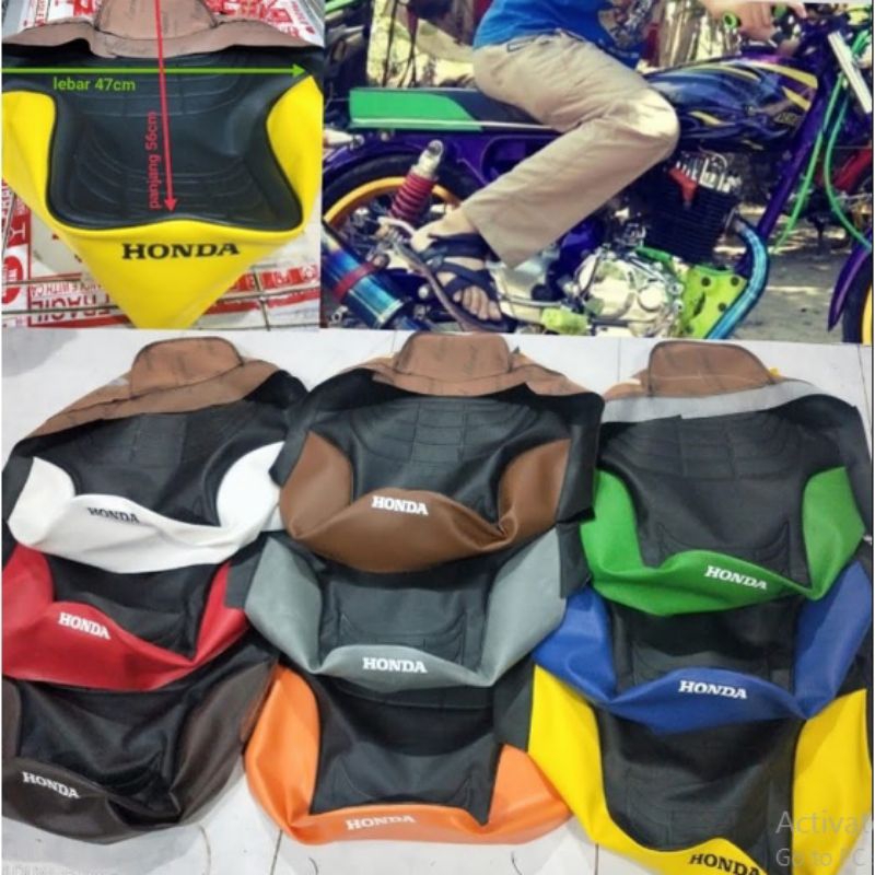 SARUNG JOK MOTOR HONDA CB/KULIT JOK MOTOR HONDA CB
