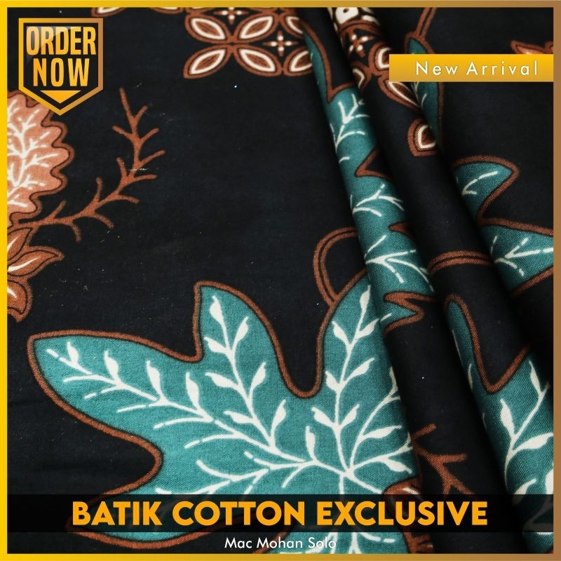 [NEW ARRIVAL] BATIK COTTON EXCLUSIVE 60’s MOTIF TERBARU PER 0.5M BY MAC MOHAN