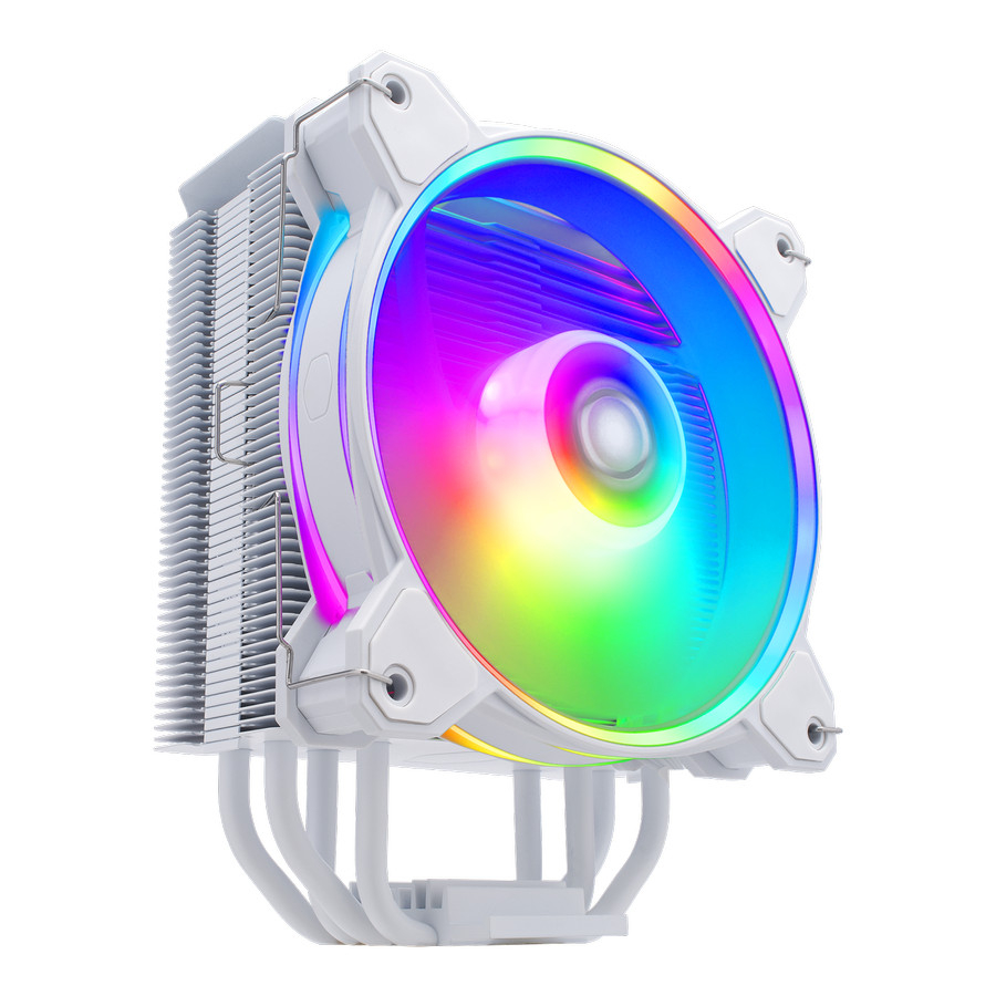 Cooler Master HYPER 212 HALO WHITE ARGB | 120MM AIR CPU Cooler HSF