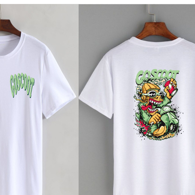 kaos/kaos sablon depan belakang/kaos pria/kaos cewek/kaos distro