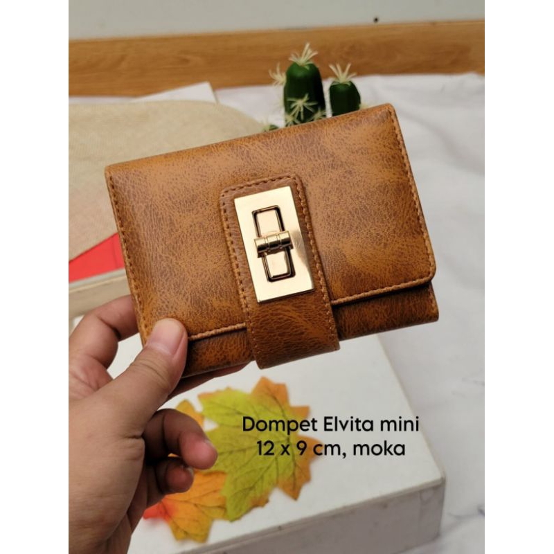 DOMPET MINI LIPAT ELVITA  POLOS BEST SELLER