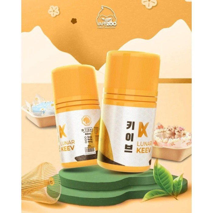 LUNAR KEEV KOREAN BENTO CAKE 60ML NEW AUTHENTIC LUNAR KEEV FREEBASE