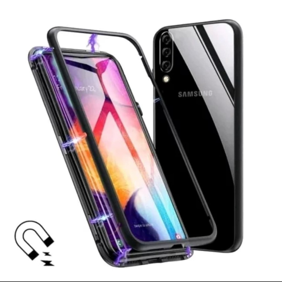 XIAOMI REDMI NOTE 7 / 7 PRO / REDMI K20 / PRO / MI 9T / PRO LUXURY MAGNETIC CASE TEMPERED GLASS META
