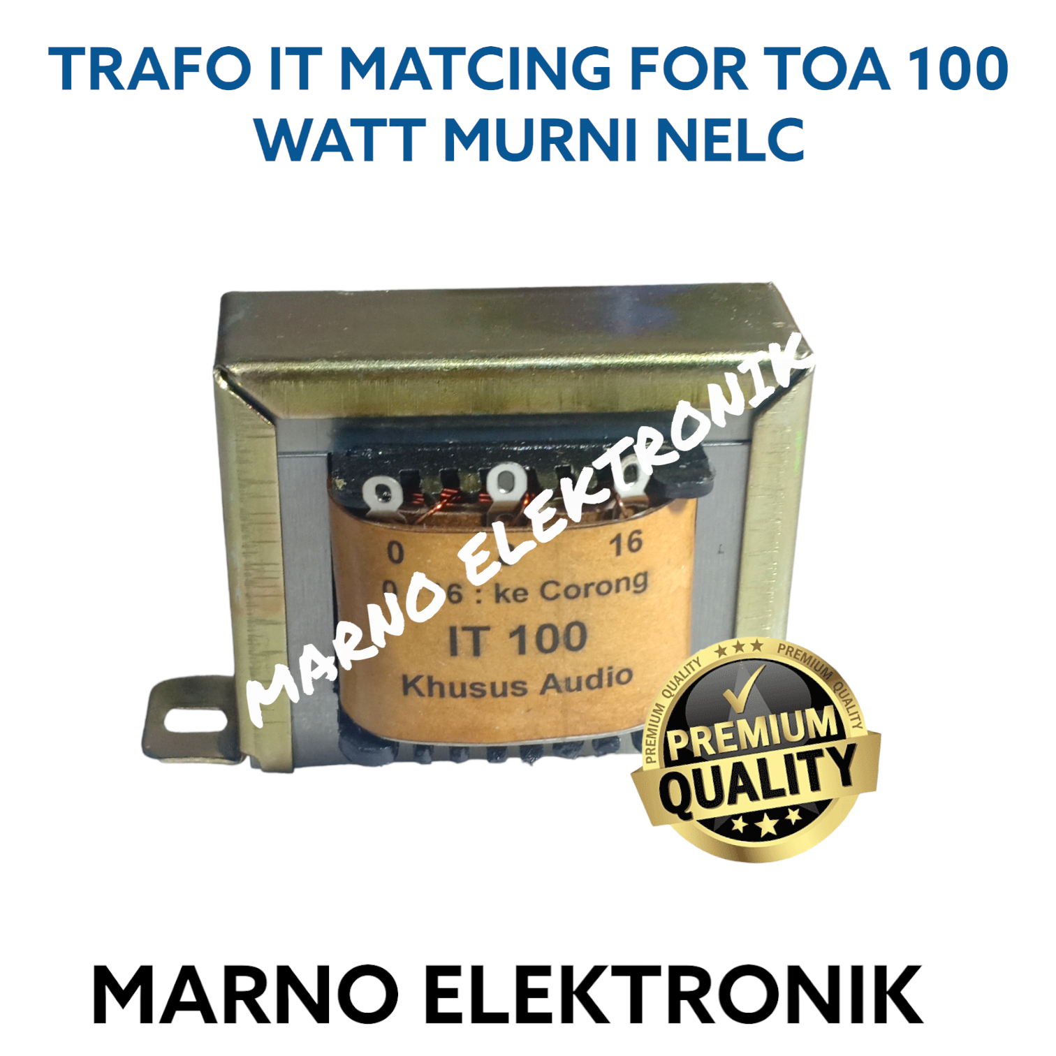 TRAVO TRAFO IT 100 NELC MATCHING MEICING MECING FOR SPEAKER CORONG TOA