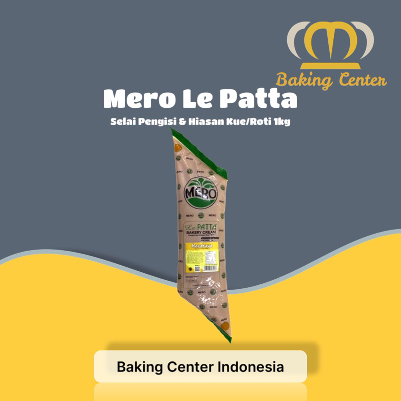 

Selai Mero Le Patta Bakery Cream 1kg