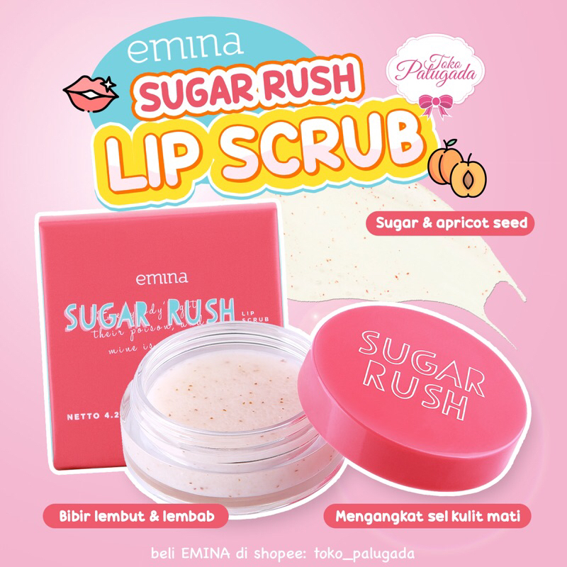 Emina Sugar Rush Lip Scrub