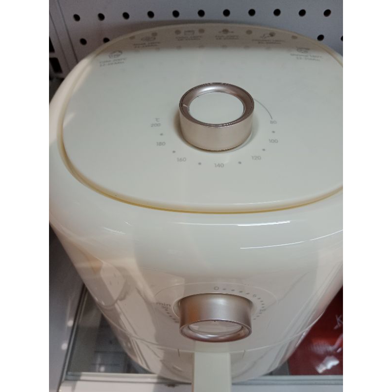 Air Fryer Manual 1000W/Alat Penggorengan Tanpa Minyak KRIS 3.5L-Putih