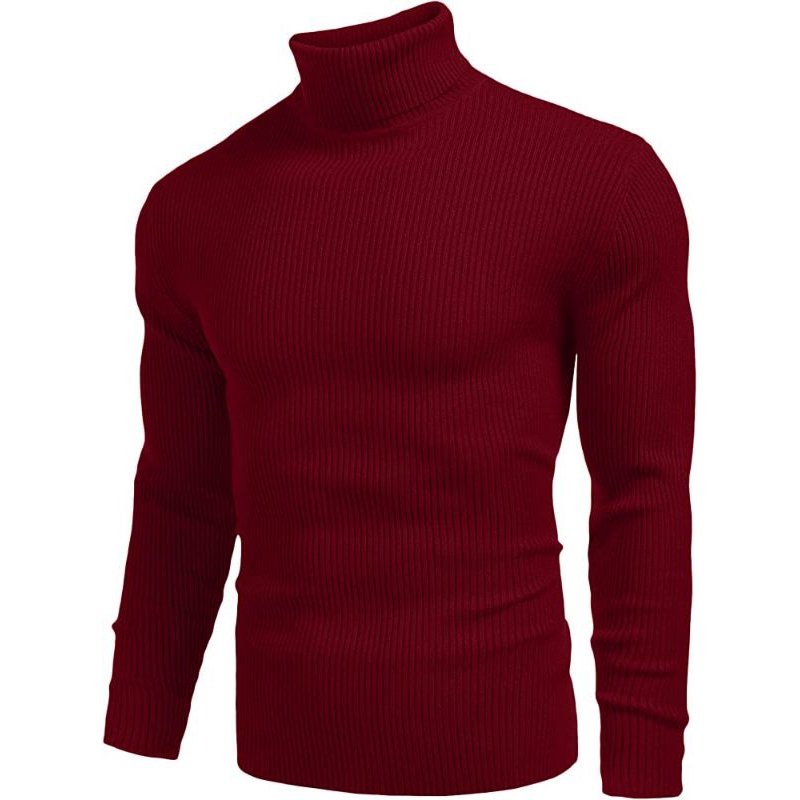 WAREHOUSE.LYRIC - KAOS TURTLE NECK PRIA LENGAN PANJANG / BASIC MEN'S TURTLE NECK LONG SLEEVE KUNING 