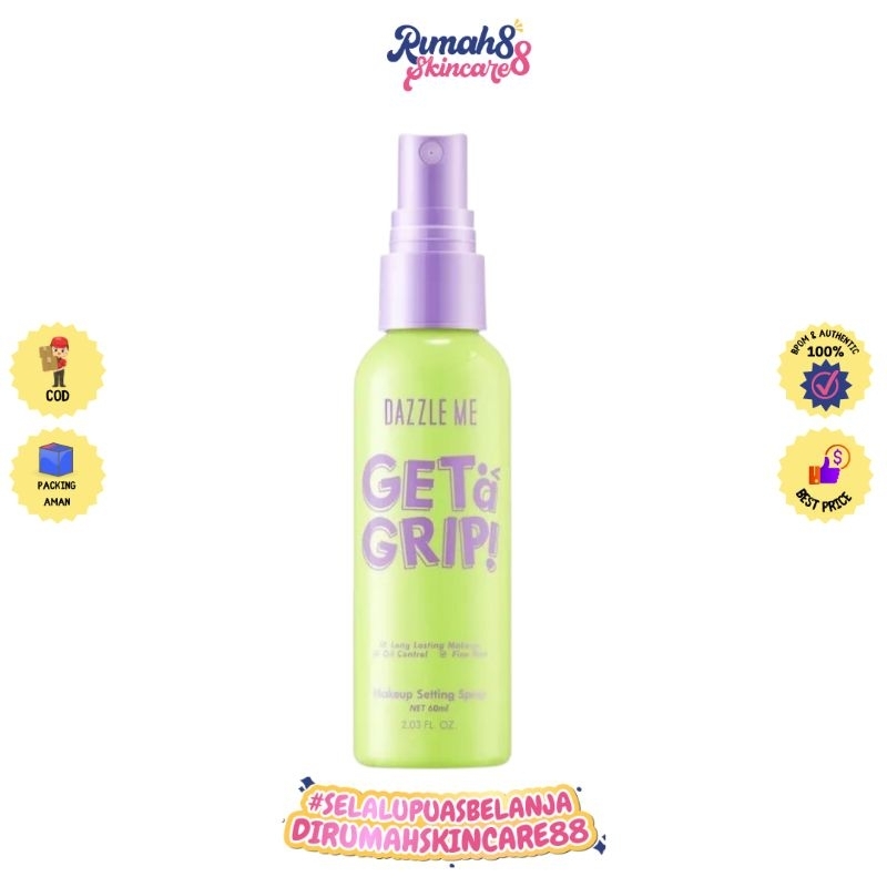 DAZZLE ME Get a Grip! Makeup Setting Spray 60ml