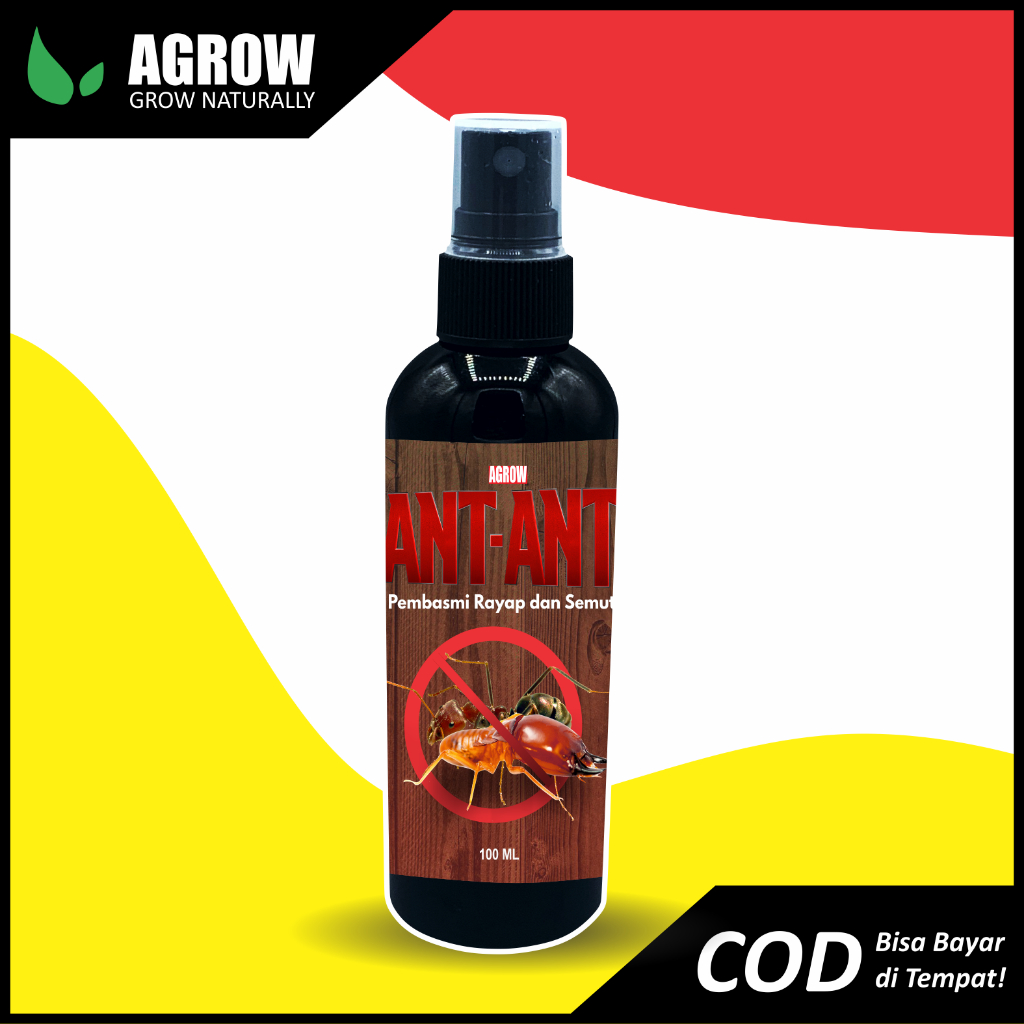 ANT-ANT Cairan Anti Serangga Pembasmi Rayap dan Semut Spray Anti Semut Anti Kecoa Anti Rayap Anti Kutu Anti Rayap Racun Rayap Semprot Cair Obat Rayap Totor Kayu