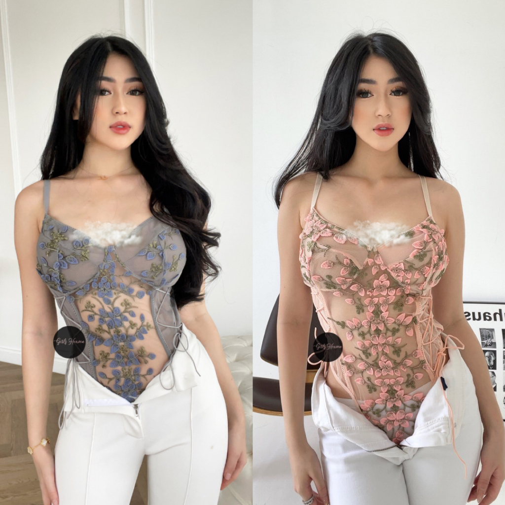 Niki Sexy Bodysuit Lingerie Import [ Girlsheaven_id ]