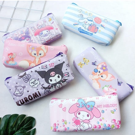 

Tempat Pensil SANRIO Pouch Kotak Pensil Cinnamoroll Kuromi My Melody Resleting