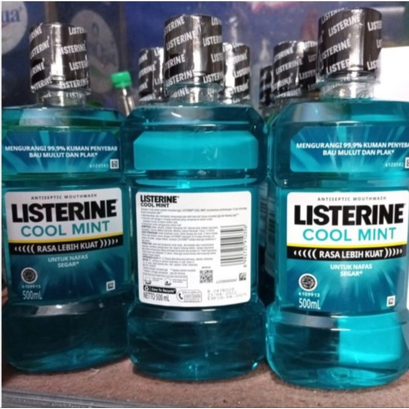 Listerine mouthwash 500ml / Listerine kumur 500 ml / obat kumur Listerine