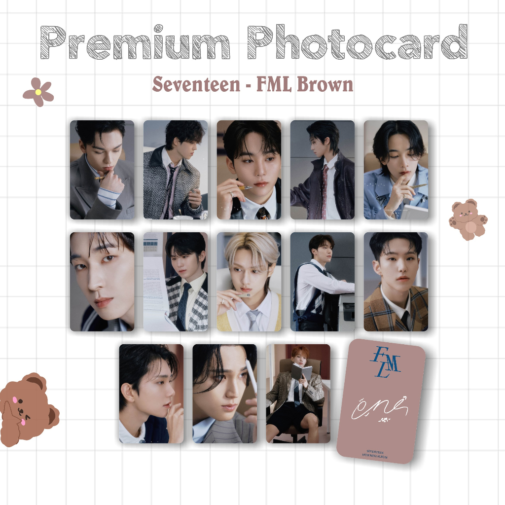 Photocard PC PREMIUM SEVENTEEN HEAVEN F.M.L DARL+ING|FTS