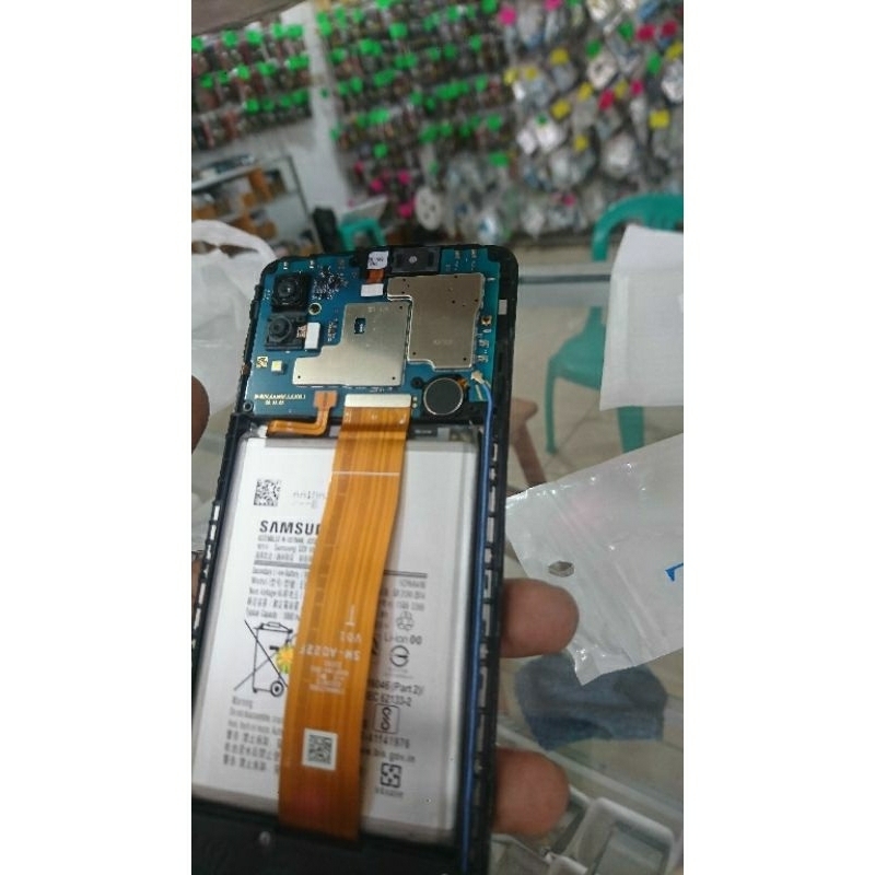 lcd samsung a02s, original copotan