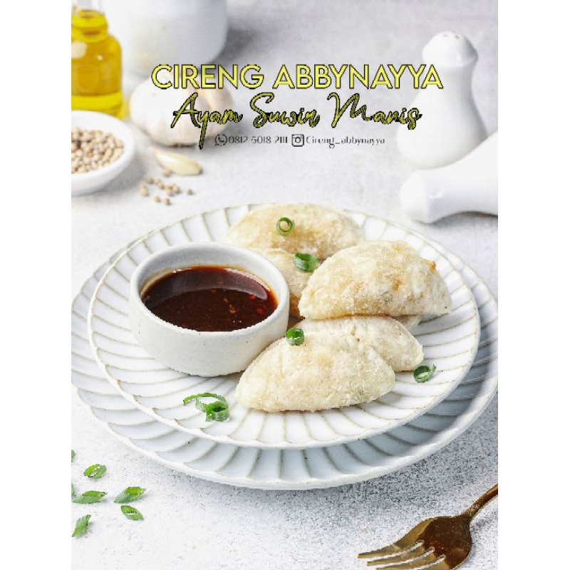 

Cireng isi Ayam Suwir Manis