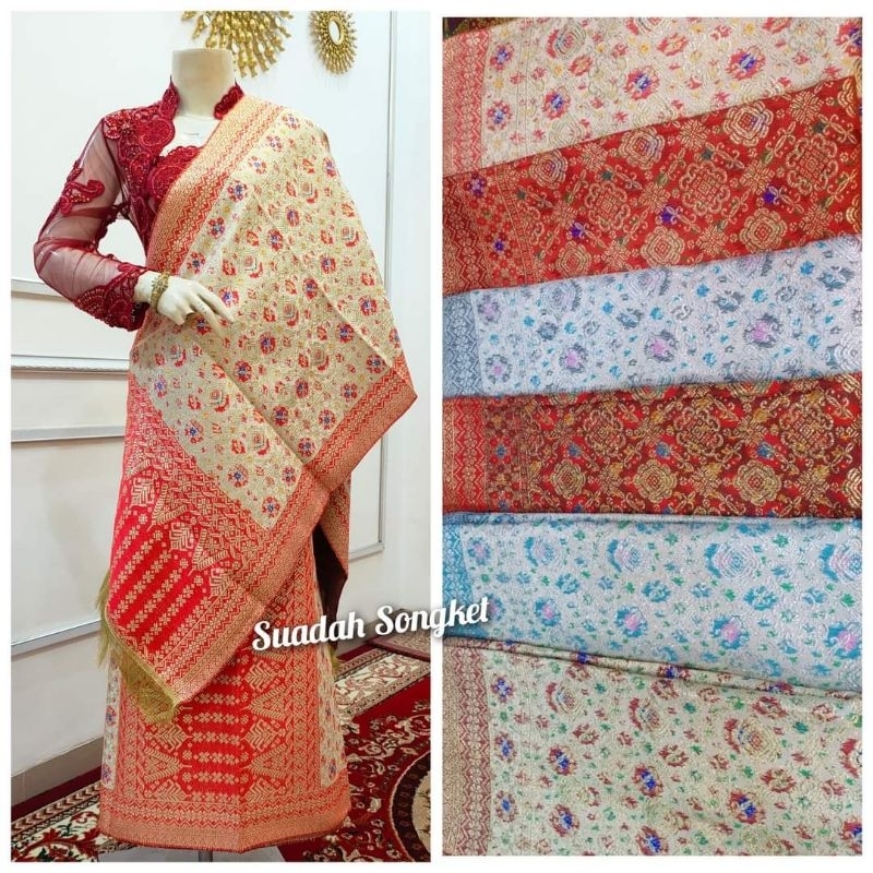 SONGKET MESIN MOTIF LIMAR 3NEGRI